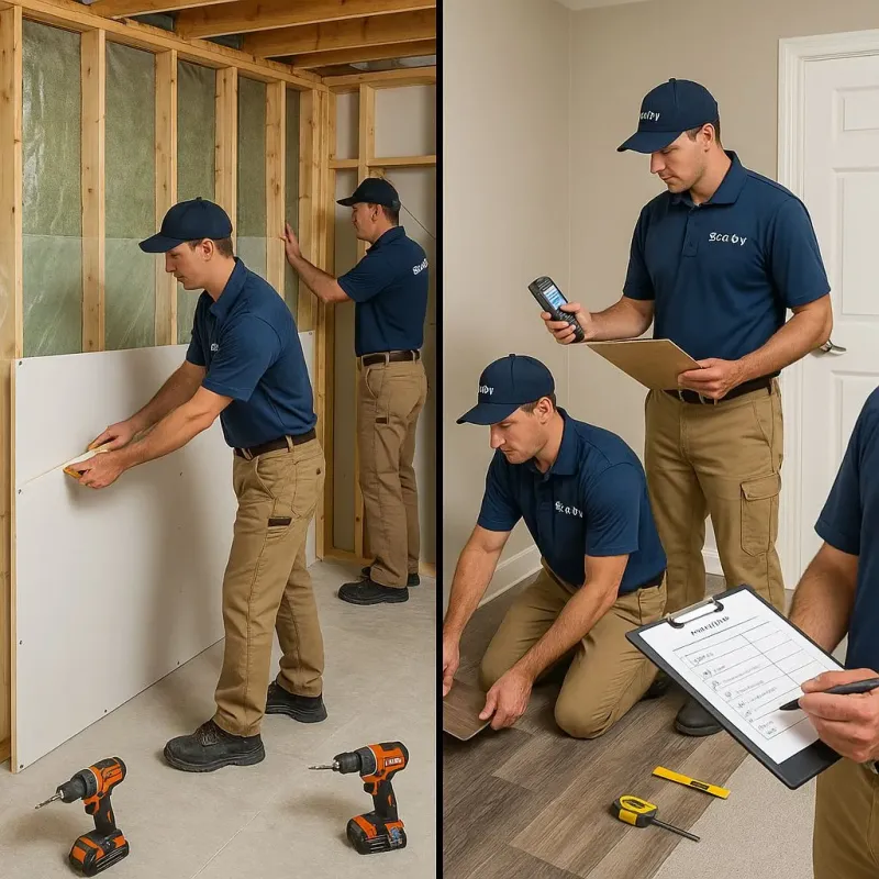 Repairs and Reconstruction process in Gainesboro, TN